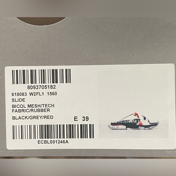 ✨PREOWNED ✨💯% AUTHENTIC BALENCIAGA SLIED SANDAL - Picture 8 of 8